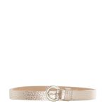 beige riem dames
