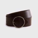 brede zwarte riem
