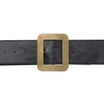 brede zwarte riem