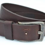 bruine riem