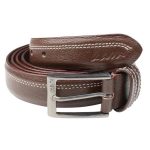 bruine riem