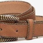 bruine riem dames