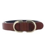 bruine riem dames