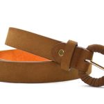 bruine riem dames