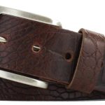 bruine riem dames