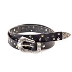 dames riem zwart