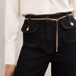 goudkleurige riem