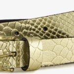 goudkleurige riem