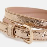 goudkleurige riem
