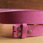 roze riem