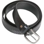 zwarte herenriem
