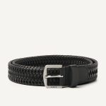 zwarte leren riem