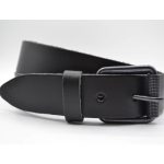 zwarte leren riem