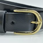 zwarte leren riem